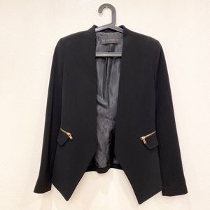 Zara jacket with gold accents